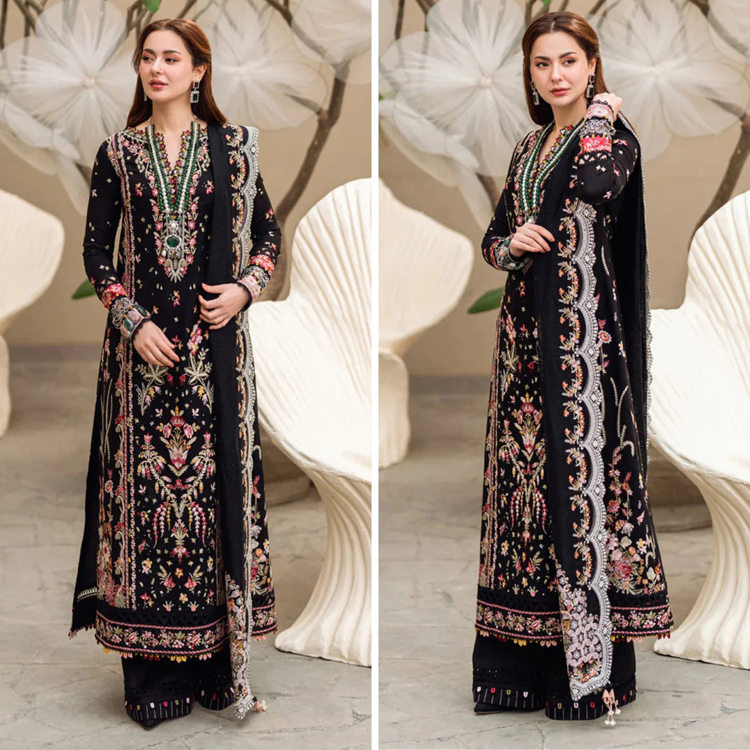 3PC LAWN EMBROIDERED SUIT SR - 508