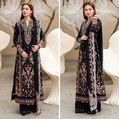 3PC LAWN EMBROIDERED SUIT SR - 508